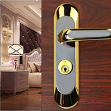 顶固现代简约室内锁欧式静音卧室房门锁执手锁具实木门锁机械锁具