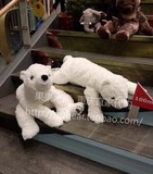 ★果果木熊★重庆宜家正品代购IKEA思纳迪毛绒玩具北极熊儿童玩具