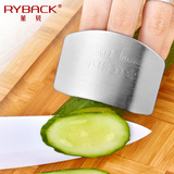 正品不锈钢护指器防切菜护手器手指卫士实用保护套创意厨房小工具
