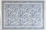 客厅卧室地毯欧式美新古典地垫定制大尺寸羊毛腈纶手工青花瓷地毯