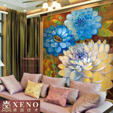 西诺大型壁画墙纸 客厅卧室餐厅背景墙欧式奢华壁纸 情迷巴洛克