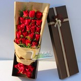 鲜花礼盒 送朋友 爱人鲜花 北京同城鲜花速递 红玫瑰鲜花北京订花