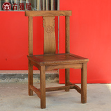 红木家具复古实木鸡翅木小餐椅 明清古典中式餐厅椅仿古靠背椅子