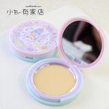 干湿二用 日本绘子猫 ECONECO 梦幻马戏团 精油香氛粉饼 10g 超美