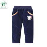 2015冬款女宝宝棉裤一两3三4岁女童加绒加厚儿童冬装婴儿秋冬季裤