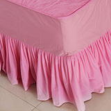 席梦思床垫保护罩花边床笠床罩床裙防水防螨透气超大隔尿垫需定做