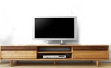 北欧 简约 原木 客厅日式 白橡木实木电视柜 实木 胡桃木电视柜