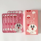 韩国正品可莱丝动物卡通面膜针剂 粉色可妮兔 美白保湿 大姚同款