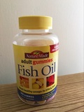 美国代购Nature Made Adult Gummies Fish Oil成人鱼油软糖90粒