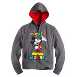 【DISNEY美国代购】预定Mickey Mouse米奇女士连帽拉链长袖卫衣