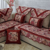 特价全棉欧式沙发垫布艺真皮沙发坐垫实木沙发套沙发巾沙发罩防滑