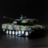 恒龙遥控坦克模型亲子对战可发射充电动儿童越野玩具金属男孩汽车