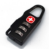 户外必备 瑞士军刀密码锁 背包拉链锁 防盗锁 电脑背包锁拉杆箱锁