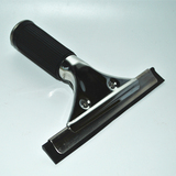 汽车美容工具不锈钢手柄黑色橡胶水刮 贴膜刮板 玻璃清洁刮水板