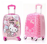HelloKitty儿童行李箱KT可爱卡通粉色拉杆箱女孩万向轮小孩旅行箱