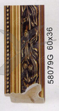 凤之舞手绘油画画框CK17 欧式雕花油画实木框 画框线条