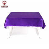玛丽艳桌布美容沙龙紫色蝴蝶花边方形圆形加厚桌布展示台布
