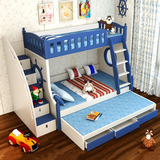 韩式多功能上下床高低床组合环保子母床双层床1.5米储物儿童床