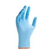 A级蓝一次性手套丁腈手套橡胶乳胶 PVC手套扎染手套 染色手套塑胶