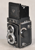 上个世纪国产的海鸥4B双镜头反光式120胶片老相机