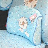 韩国正品代购SHEEPO绵羊汽车内女士可爱舒适腰靠垫抱枕 /腰垫 1个