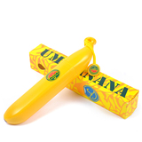 出口外贸原单 创意可爱黄色香蕉伞女士儿童伞折叠伞遮阳伞晴雨伞