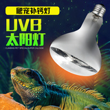 陆龟蜥蜴变色龙加热灯晒背灯爬虫箱全光谱UVA+UVB太阳灯补钙灯80W