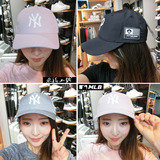 【MLB】韩国专柜正品代购16夏情侣款时尚简约棒球户外鸭舌帽