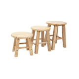 实木橡木小圆凳实木小板 凳子小木凳儿童凳小圆凳小矮凳