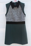 灵之舞2016女装秋装新款专柜正品时尚修身显瘦无袖背心连衣裙8611