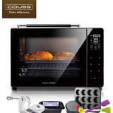 卡士烤箱/Couss CO-3703家用烘焙电烤箱智能电子式上下独立控温