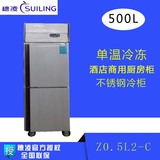 穗凌Z0.5L2-C冰柜冷柜商用厨房柜双门高身速冻雪柜冷柜厨房冰箱