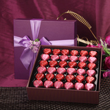 德芙5.3g夹心巧克力56粒礼盒零食白色520情人节母亲节礼物送女友