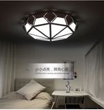 创意吸顶灯LED主卧室灯北欧风格客厅灯具现代简欧餐厅灯饰温馨