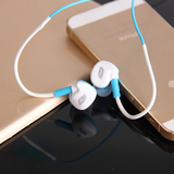 华为手机耳机入耳式耳塞式重低音线控通用挂耳式运动有线电脑耳机