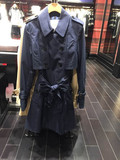 ELAND/依恋专柜 女装新款春秋两件套中长款风衣 EEJT54952M 现货
