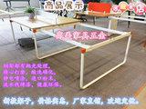 新款办公支桌架西餐咖啡厅桌腿回型会议桌架茶几桌脚可拆卸可定制