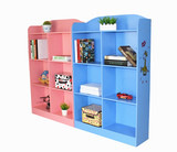 儿童书架儿童书柜特价学生书柜简易书架置物架宜家书橱组合储物柜