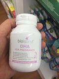 澳洲直邮 bioisland孕妇DHA 海藻油孕期哺乳期营养维生素60粒