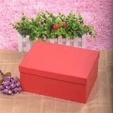 精美长方形大号十件套大红色礼物包装盒礼品化妆盒送女友闺蜜礼物