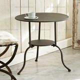 欧式铁艺休闲小圆桌小圆凳椅客厅卧室咖啡电脑桌子简易圆形小茶几