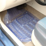 PVC环保透明塑胶汽车脚垫防水防滑通用车用脚垫车垫可裁剪