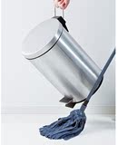 IKEA 斯加帕踏板式垃圾桶 翻盖垃圾桶办公室脚踏纸篓宜家代购