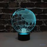 欧式家居台灯地球仪模型小夜灯世界地图灯具灯饰电脑桌复古台灯