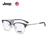 专柜正品美国JEEP吉普超轻潮男女眼镜架文艺复古近视眼镜框A1050