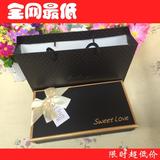 玫瑰花盒 巧克力盒18格玫瑰礼盒长形包装盒 喜糖盒 川崎玫瑰礼盒