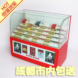 【倍强】厂家直销 超市烟货架 名烟玻璃烟柜台展示柜台 成都包邮