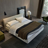 北欧布床可拆洗布艺床小户型现代简约特价时尚1.8米双人床软体床