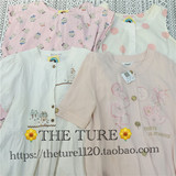 【THE TURE】日本制软妹古着屋vintage小熊粉色系点点连衣裙