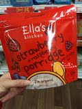 现货 英国代购 艾拉厨房Ella's Kitchen有机草莓米粉米糊辅食7M+